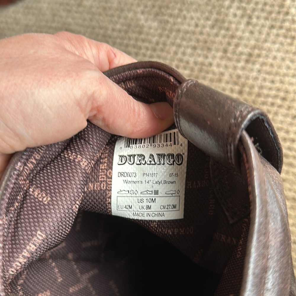 Women’s Philly Accessorized Durango western boot Size 10 M - Picture 9 of 12
